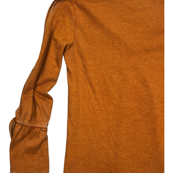 Go Couture Oversize V Neck Sweater orange - Picture 10 of 14